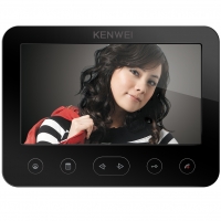 Видеодомофон Kenwei KW-E706FC-W100 Black